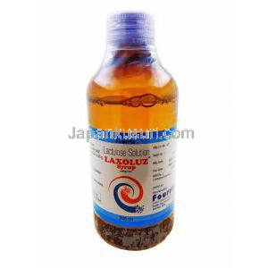 ラクソラズ　Laxoluz ラクツロース 内服液, (Fourrts India Laboratories) ボトル